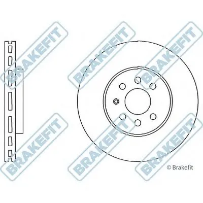 Тормозной диск Brake Fit APEC braking купить
