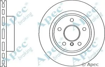 Тормозной диск APEC braking купить