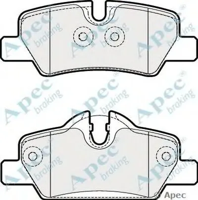 Комплект тормозных колодок, дисковый тормоз APEC braking купить