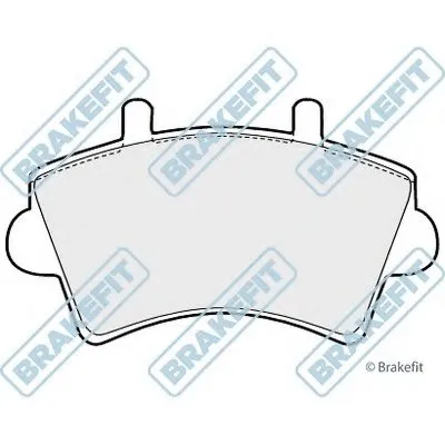 Комплект тормозных колодок, дисковый тормоз Brake Fit APEC braking купить
