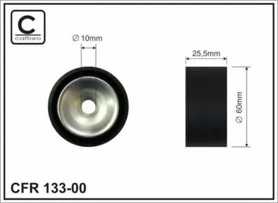 Натяжной ролик, поликлиновой  ремень CAFFARO купить