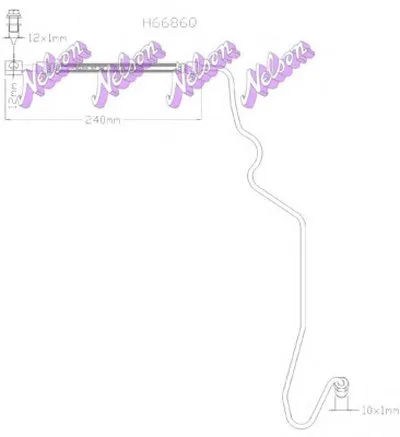 Тормозной шланг BROVEX-NELSON купить