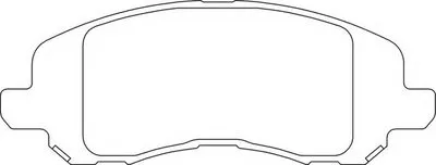 Комплект тормозных колодок, дисковый тормоз MOTAQUIP купить