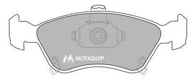 Комплект тормозных колодок, дисковый тормоз MOTAQUIP купить
