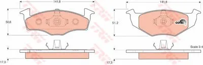 Комплект тормозных колодок, дисковый тормоз Dr!ve+ купить