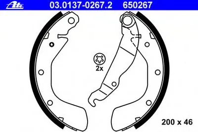 Комплект тормозных колодок ATE купить