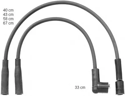 Комплект проводов зажигания BERU купить