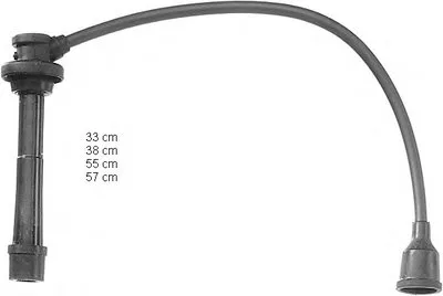 Комплект проводов зажигания BERU купить