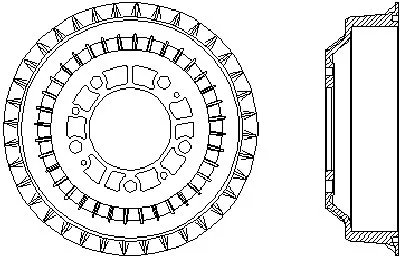Тормозной барабан TEXTAR купить