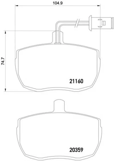 Комплект тормозных колодок, дисковый тормоз HELLA PAGID купить