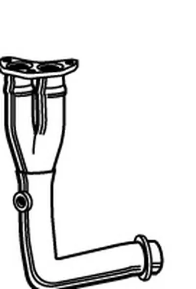 Труба выхлопного газа WALKER купить