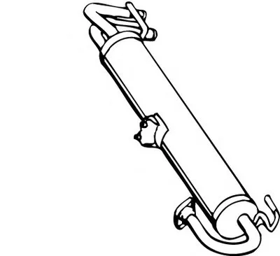 Глушитель выхлопных газов конечный WALKER купить