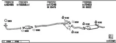 Система выпуска ОГ WALKER купить