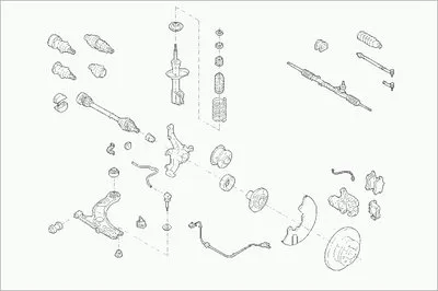 Рулевое управление; Подвеска колеса BOGE купить