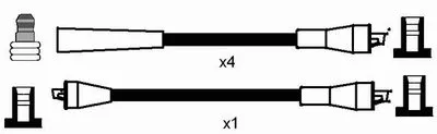 Комплект проводов зажигания NGK купить