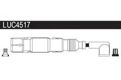 Комплект проводов зажигания LUCAS ELECTRICAL купить
