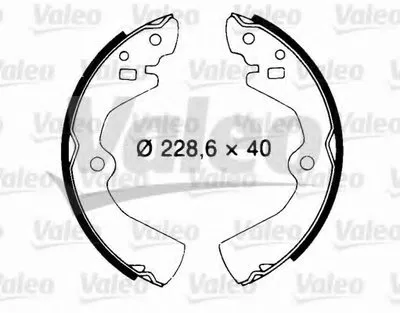 Комплект тормозных колодок VALEO купить