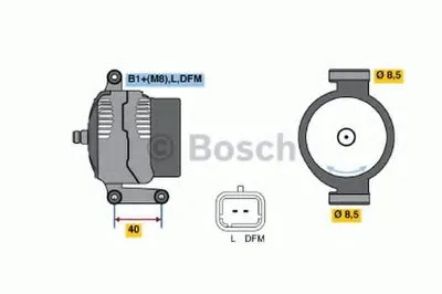 Генератор BOSCH купить