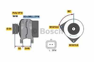 Генератор BOSCH купить