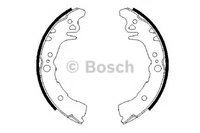 Комплект тормозных колодок BOSCH купить