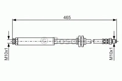 Тормозной шланг BOSCH купить