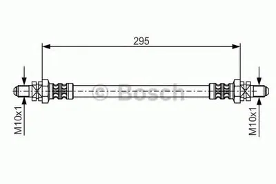 Тормозной шланг BOSCH купить