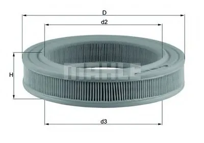 Воздушный фильтр KNECHT купить