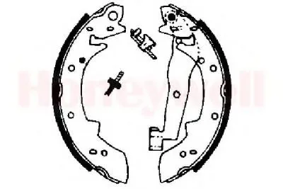 Комплект тормозных колодок JURID купить