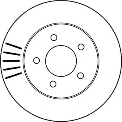 Тормозной диск JURID купить