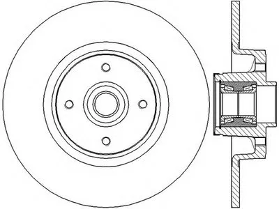 Тормозной диск JURID купить