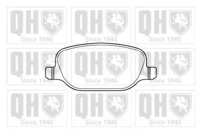 Комплект тормозных колодок, дисковый тормоз QUINTON HAZELL купить