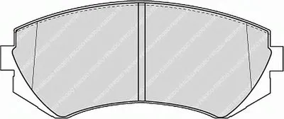 Комплект тормозных колодок, дисковый тормоз PREMIER FERODO купить