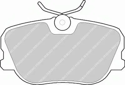 Комплект тормозных колодок, дисковый тормоз PREMIER FERODO купить
