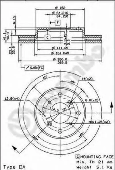 Тормозной диск AP купить
