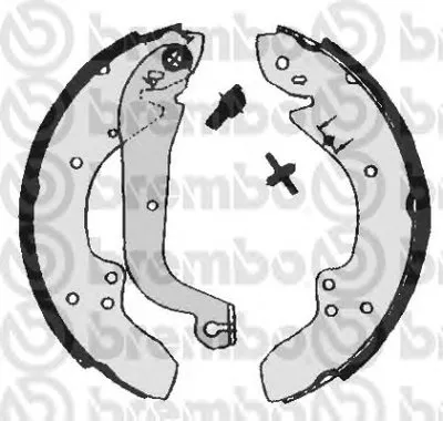 Комплект тормозных колодок BREMBO купить