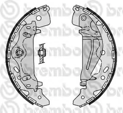 Комплект тормозных колодок BREMBO купить