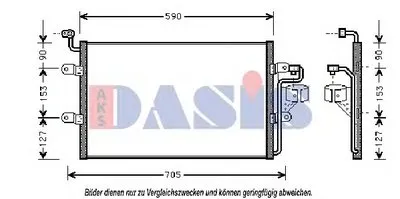 Конденсатор, кондиционер AKS DASIS купить
