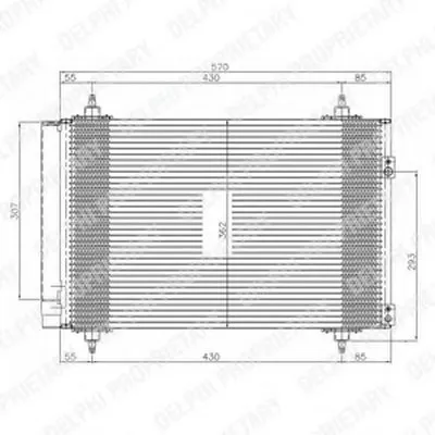 Конденсатор, кондиционер DELPHI купить