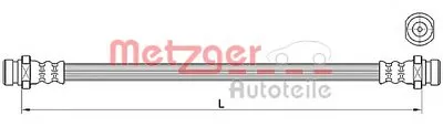 Тормозной шланг METZGER купить