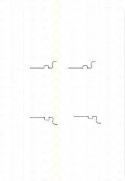 Комплектующие, колодки дискового тормоза TRISCAN купить