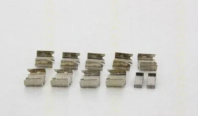 Комплектующие, колодки дискового тормоза TRISCAN купить