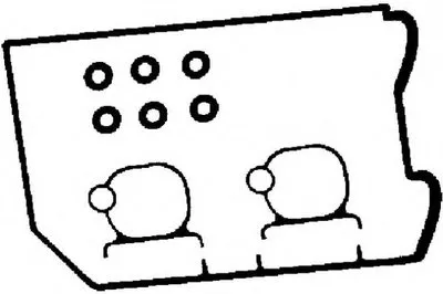 Комплект прокладок, крышка головки цилиндра PAYEN купить