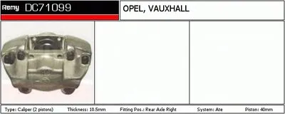 Тормозной суппорт Remanufactured REMY (Multiline) DELCO REMY купить