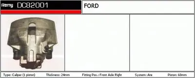 Тормозной суппорт Remanufactured REMY (Multiline) DELCO REMY купить