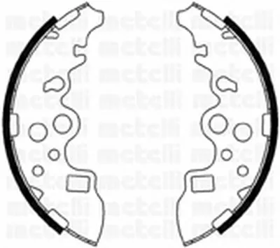 Комплект тормозных колодок METELLI купить