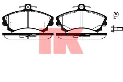 Комплект тормозных колодок, дисковый тормоз NK купить