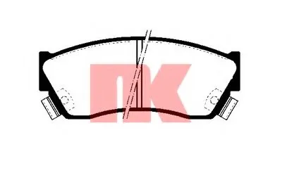 Комплект тормозных колодок, дисковый тормоз NK купить