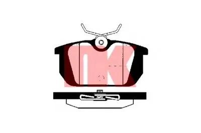 Комплект тормозных колодок, дисковый тормоз NK купить