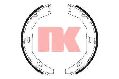 Комплект тормозных колодок, стояночная тормозная система NK купить