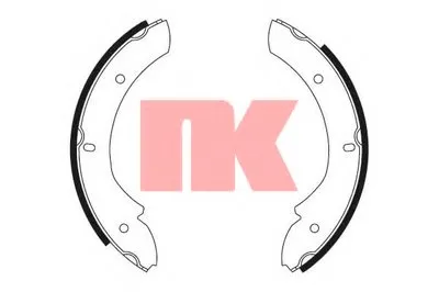 Комплект тормозных колодок, стояночная тормозная система NK купить